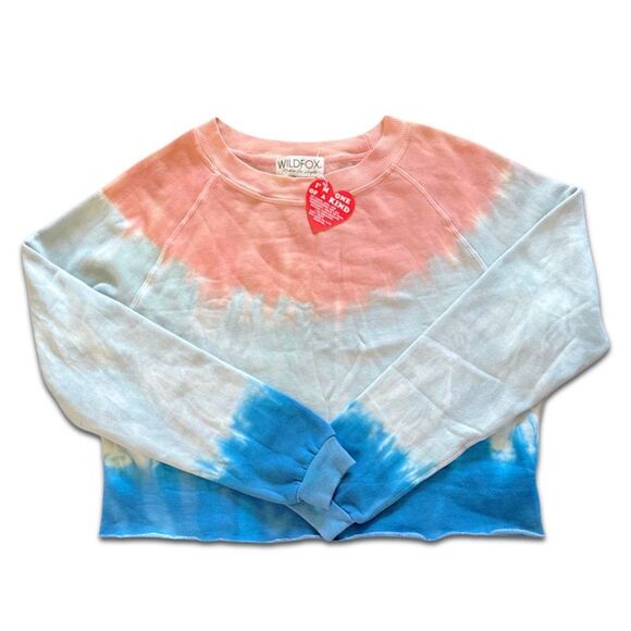 NWT Wildfox Monte Crop Sweatshirt - Picture 6 of 16